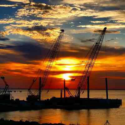 Sunrise at the Port