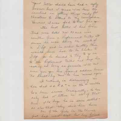 Letter Edith to Dr. & Mrs. Mc Gehee