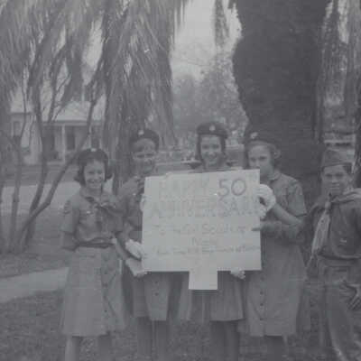 Happy 50th Anniversary to Girl's Scouts