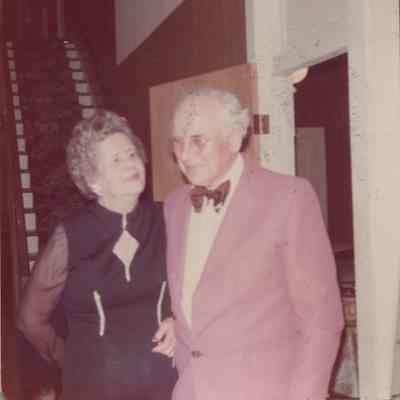 Elderly Elsie and Charles Luther