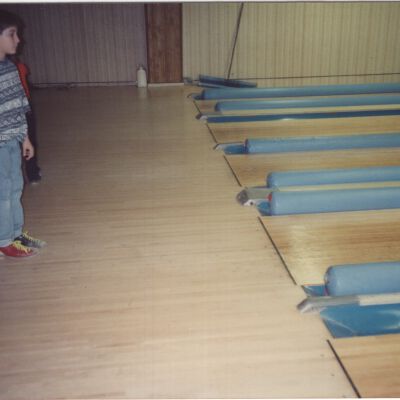 Boy Bowling