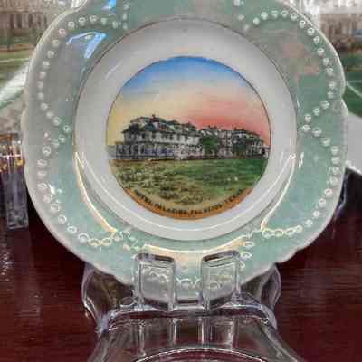 Green Hotel Palacios Souvenir Plate