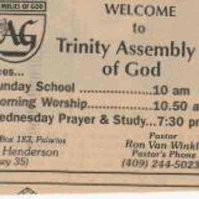 Welcome to Trinity Assembly of God