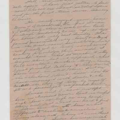 Letter Carl, Isabel & Brian Landgren to Rev & Mrs. McGehee