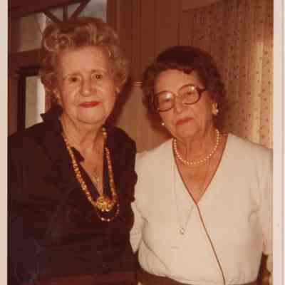 Elsie and friend