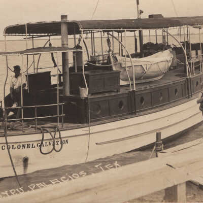 "Colonel Galveston" boat