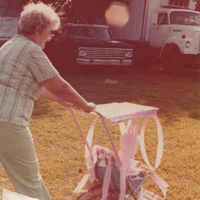 Grandma and Karen Moore