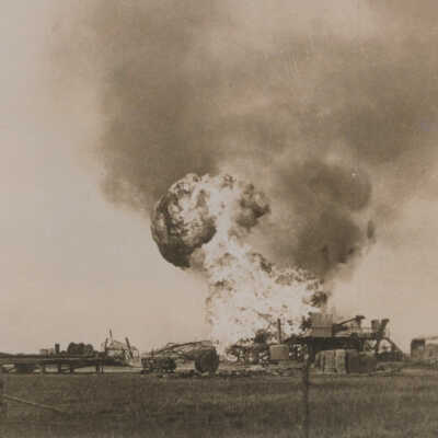 Oil Well Explosion