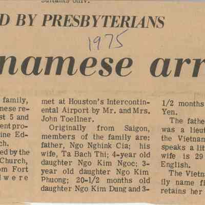 Vietnamese Arrive