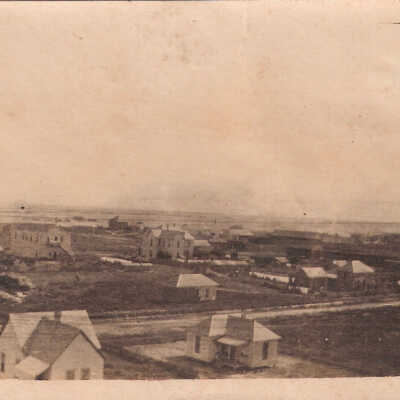 Street scene, looking South East from water tower
