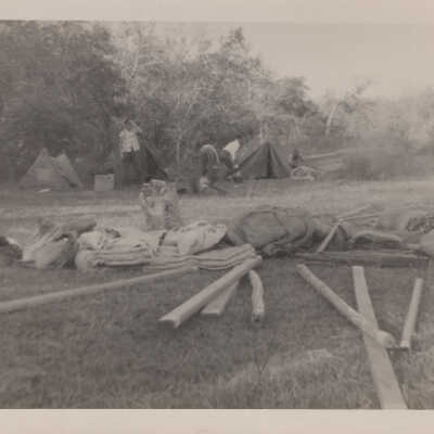 Setting up Camp