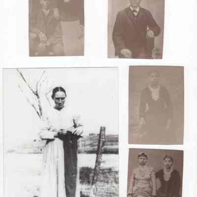 1800's photos of people