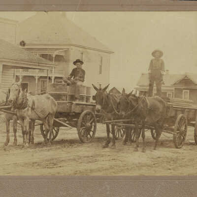 Street scene, Coxes house