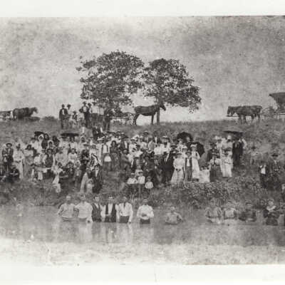 Baptism in Tres Palacios River