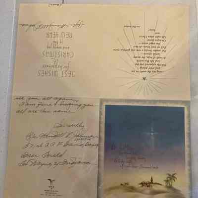 Letter Pfc Wendell E. Johnson to Dr. & Mrs. Robert M. Mc Gehee & Family