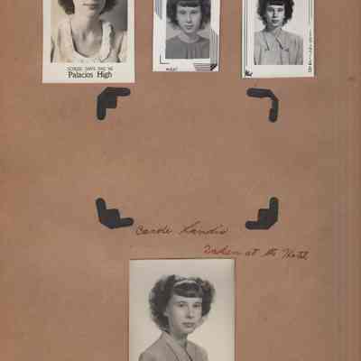 Claire Joy in High School