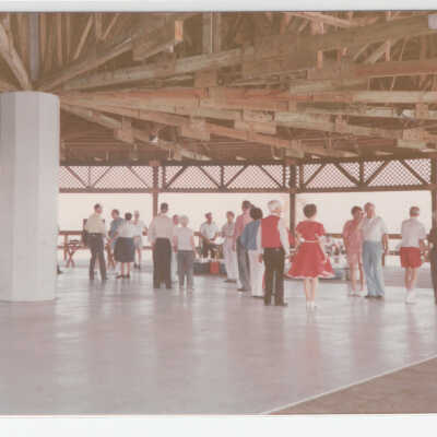 Pavilion, interior W/ Square Dancers