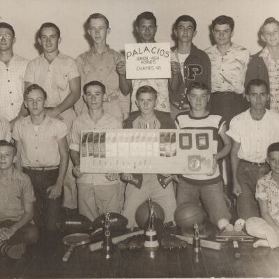 Palacios Junior High Hornets Champs, 1949