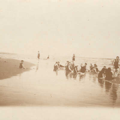 People playing in the water