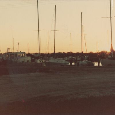 Boats docked at Port