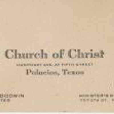 Church of Christ Business Card