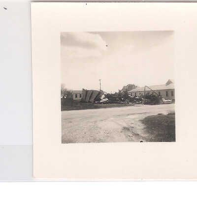 Hurricane Destroyed Building