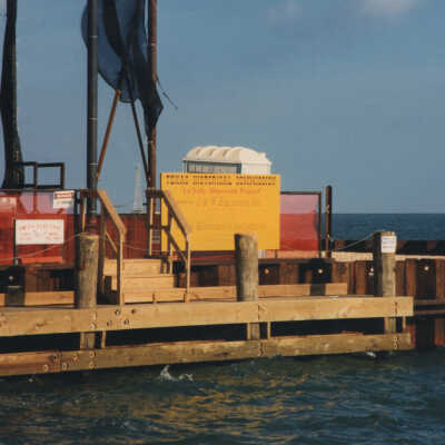 La Salle Shipwreck Project Signage