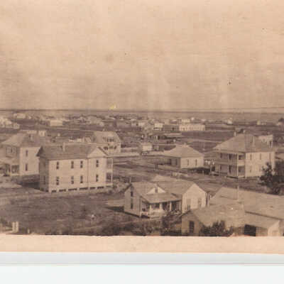 Street scene, Looking South from water tower