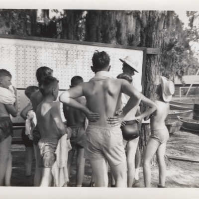 Troop 47-M Looking at Board