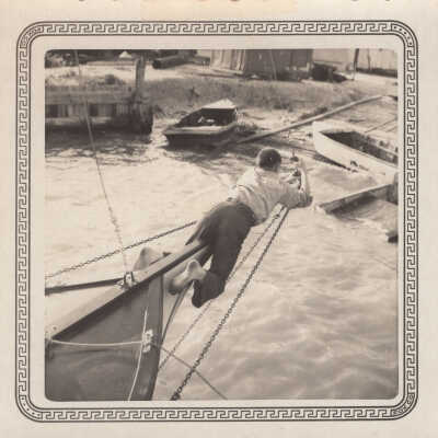 Boy on the bow