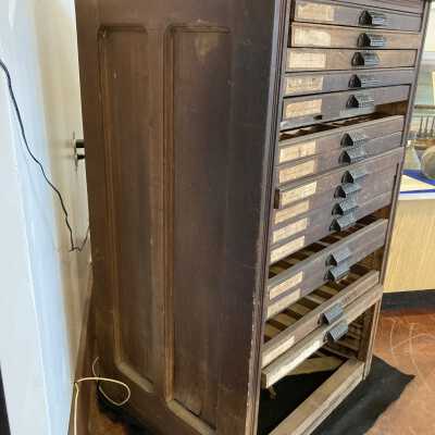 Typeset Cabinet