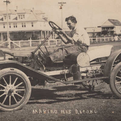 Making His Record