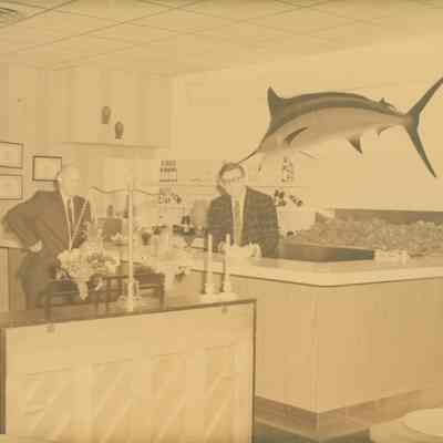 Interior of Petersen's Restaurant