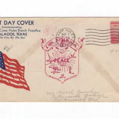 First Day Cover Envelope