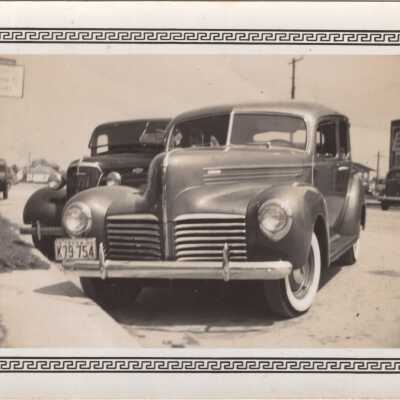 Cars parked on Main Street