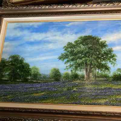 Bluebonnet Painting