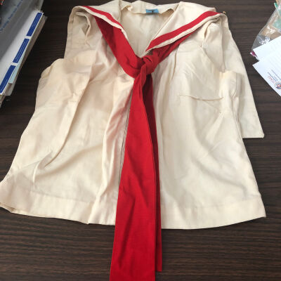 Sailor Suit Cheerleader Uniform Top