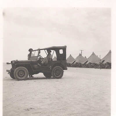 Man in Jeep