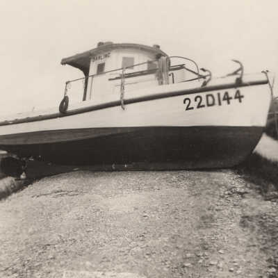 Boat on Road