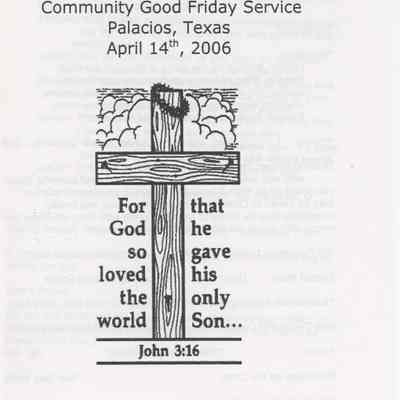 Community Good Friday Service