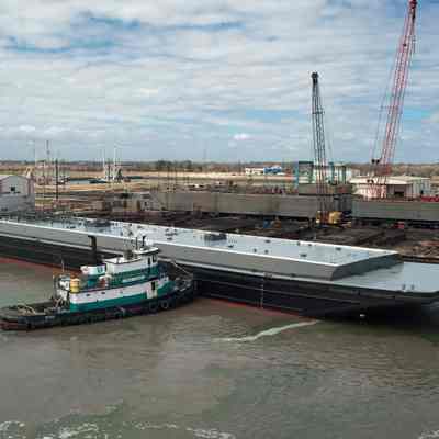 After Barge Launched