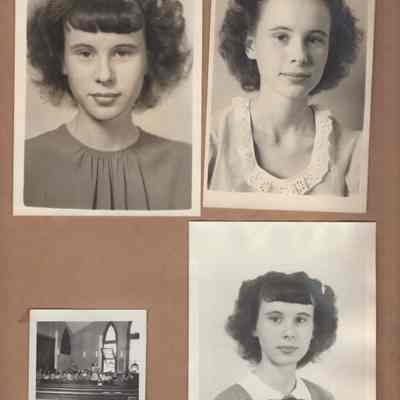 Claire Joy Luther in High School
