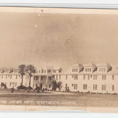Luther Hotel-Apartments-Courts, Post card