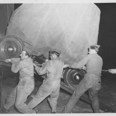 Soldiers Loading Vehicle