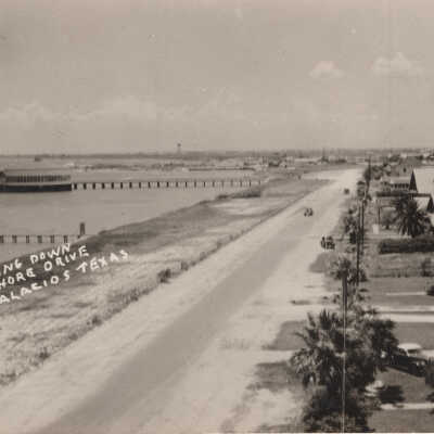Looking Down Bayshore Drive