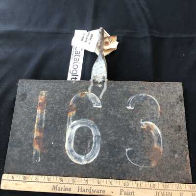 Railroad Mile Marker 163