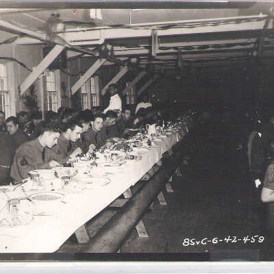 Soldiers Eating Food