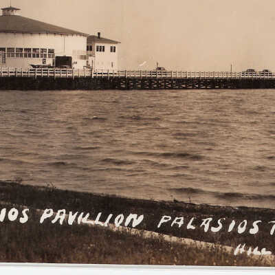 Pavilion, Round house, post card