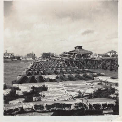 Pavilion Destroyed