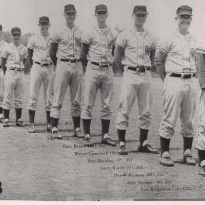 Minooka High School Baseball - 1963
